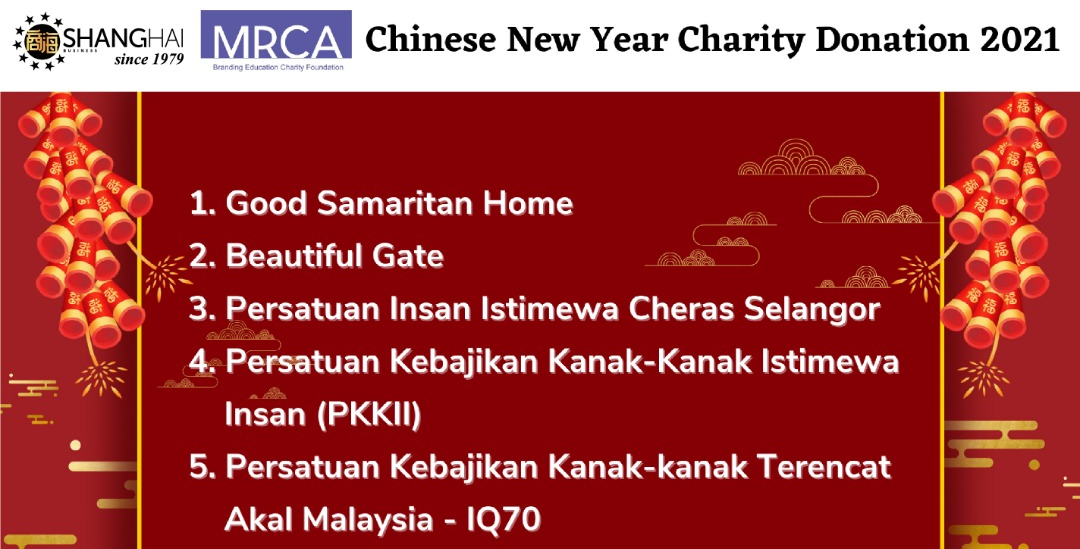 MRCA CHINESE NEW YEAR CHARITY DONATION 2021