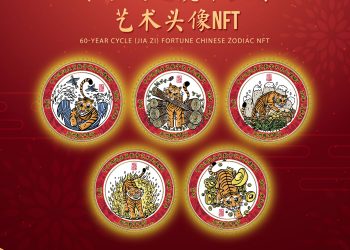 亚洲数字银行携手马来西亚漫人协会 推出全球第一套甲子鸿运生肖NFT