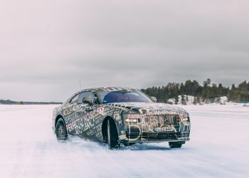 ROLLS-ROYCE 纯电动车型SPECTRE 冬季测试圆满收官