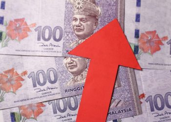 美元走弱 马币一度升至4.63