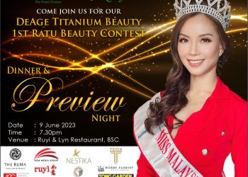 DeAge Titanium Beauty 1st Ratu Beauty Contest 预演活动造势展开