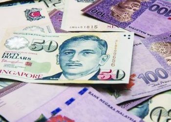 马币兑美元游走4.55 兑新元持续走低