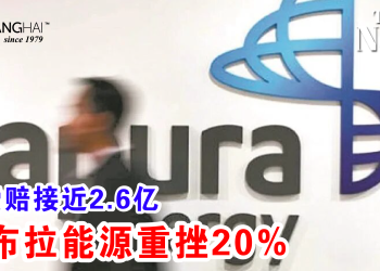 遭索赔接近2.6亿 沙布拉能源重挫20%