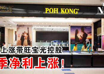 金价上涨带旺宝光控股次季净利上涨！