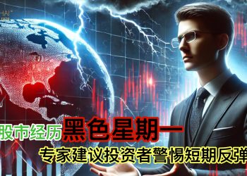 全球股市经历黑色星期一 专家建议投资者警惕短期反弹风险
