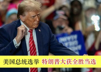 美国总统选举 特朗普大获全胜当选
